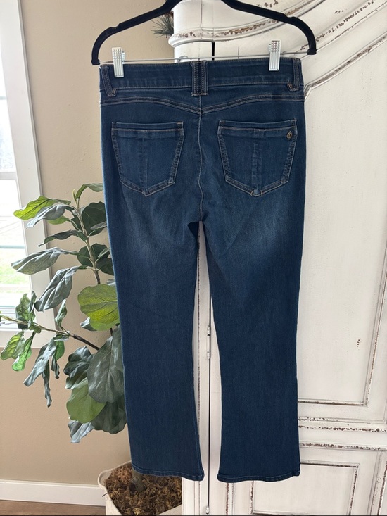 Democracy “Ab”Solution Bootcut Denim Blue Jeans, Women’s Size 4 Petite (4P) - Picture 2 of 7
